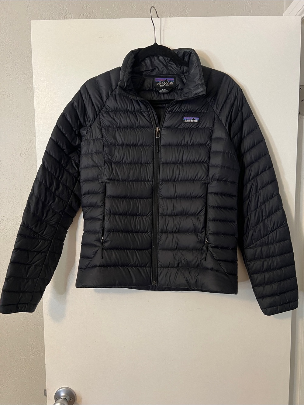 Patagonia Black Quilted Down Puffer Jacket